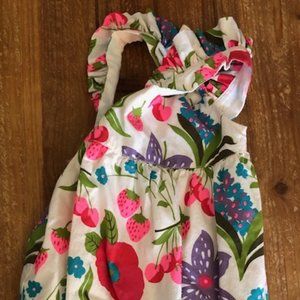EUC Baby Boden Girl's Romper